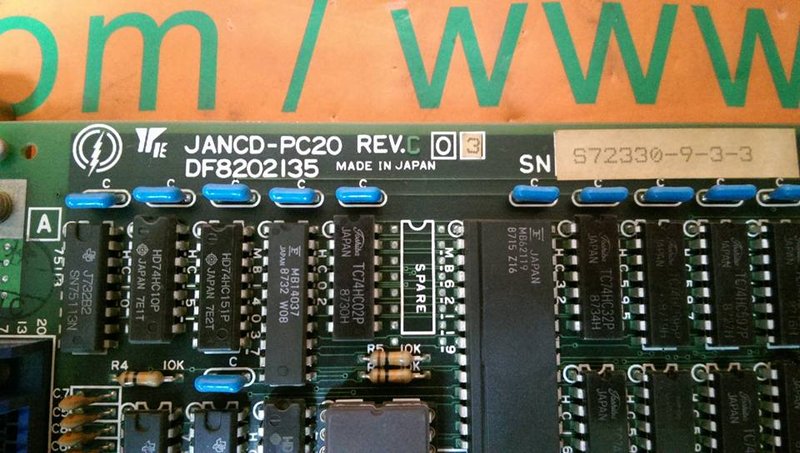 YASKAWA CIRCUIT BOARD REV.C DF8202135 JANCD-PC20 - 裕益科技自動化